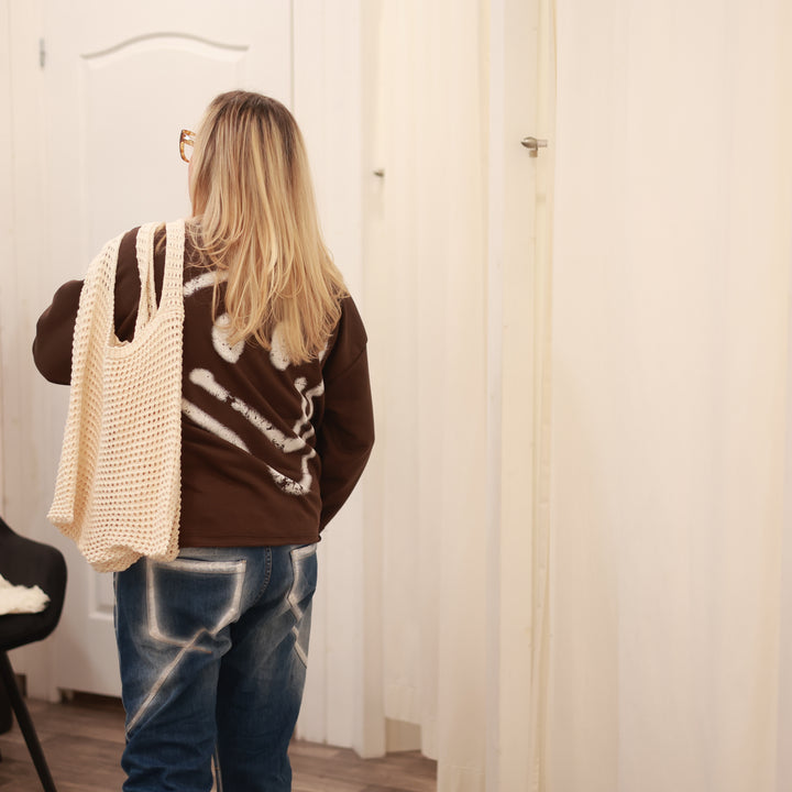 Sweatshirt mit Smiley