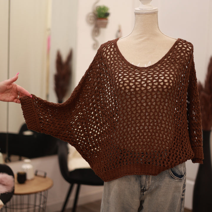 Lochstrickpulli