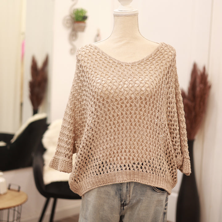 Lochstrickpulli