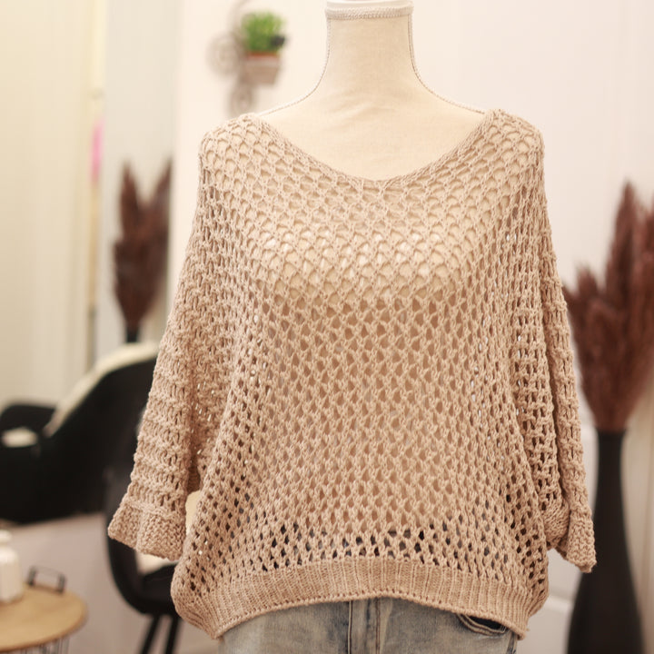 Lochstrickpulli