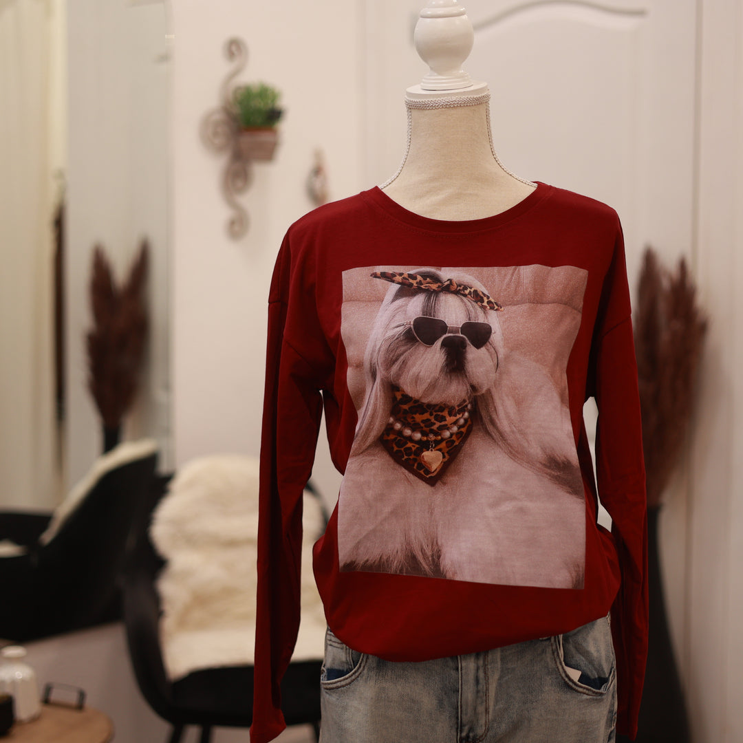 Langarmshirt