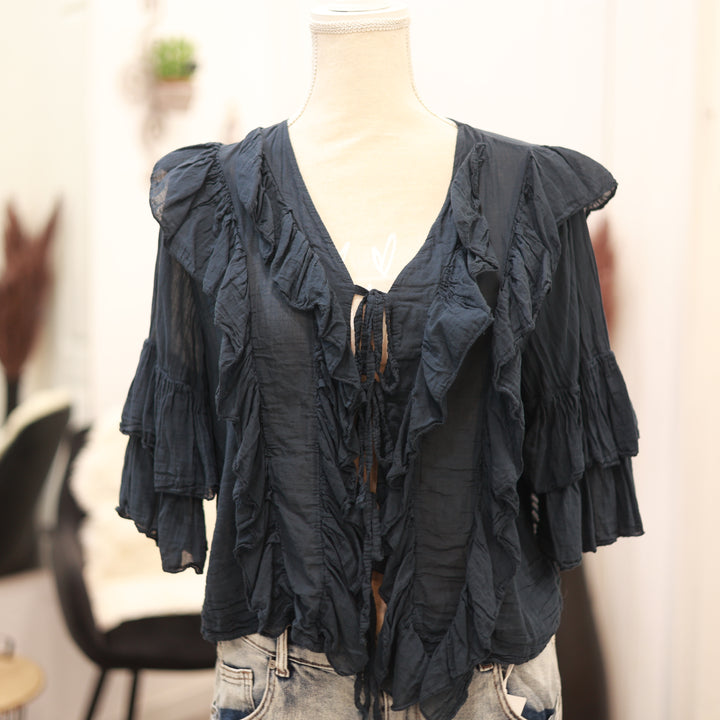 Rüschenbluse