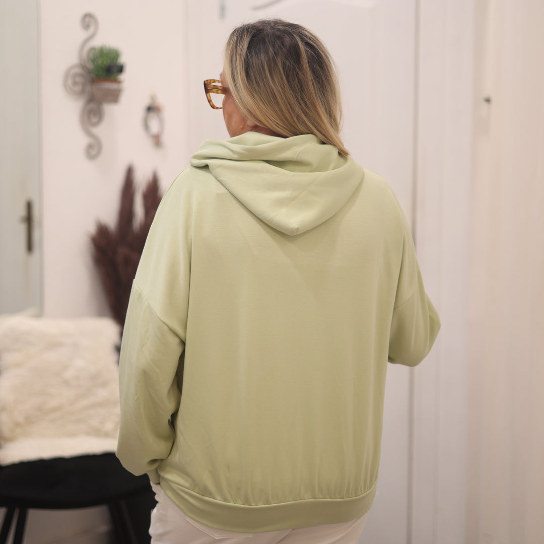 Sweatshirt mit Kaputze mit Druck Vw Bus kaputzenshirt Pulli Pullover