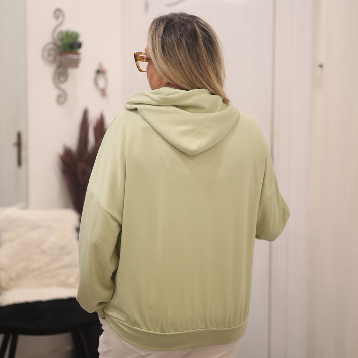 Sweatshirt mit Kaputze mit Druck Vw Bus kaputzenshirt Pulli Pullover