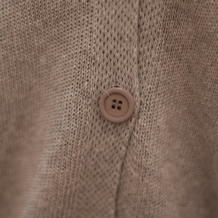 Kurzarm Weste mit Knöpfen