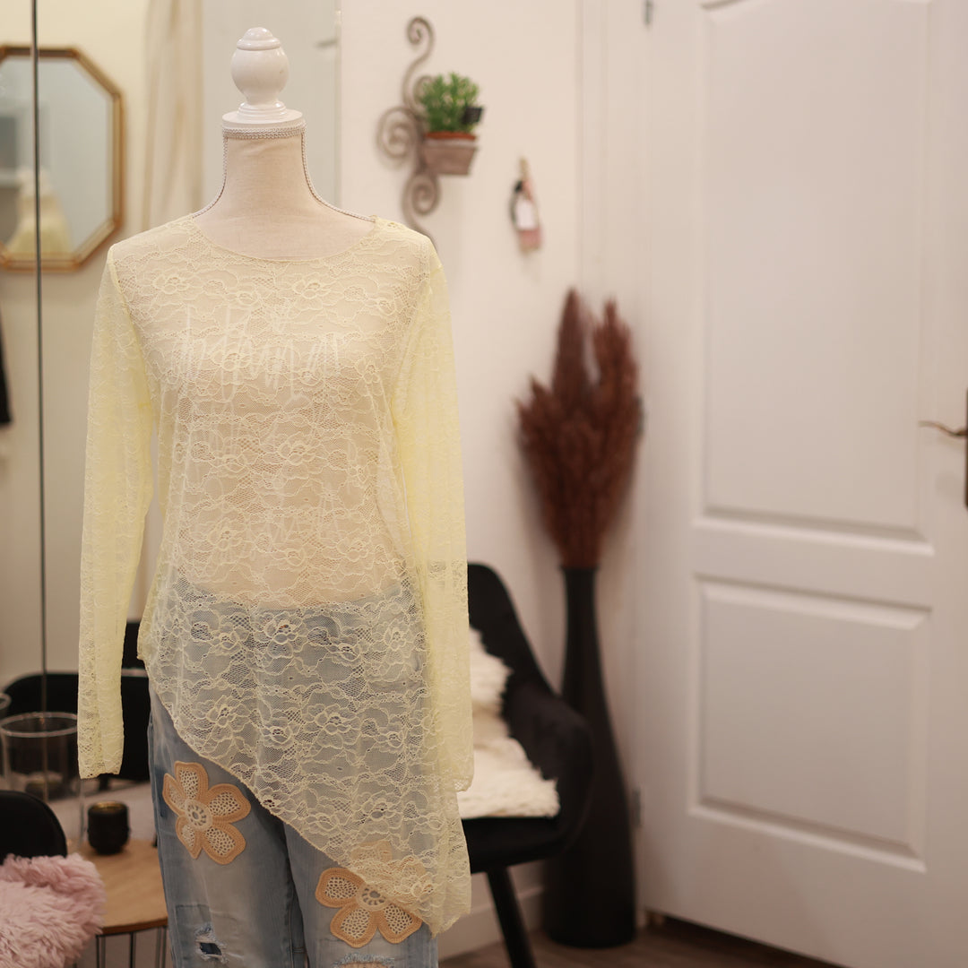 Spitzen Unterziehshirt