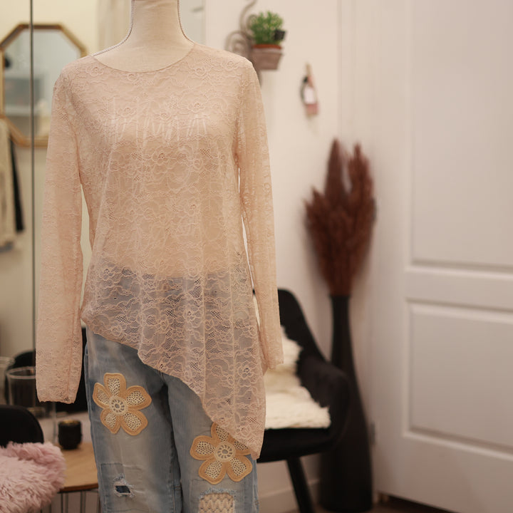 Spitzen Unterziehshirt