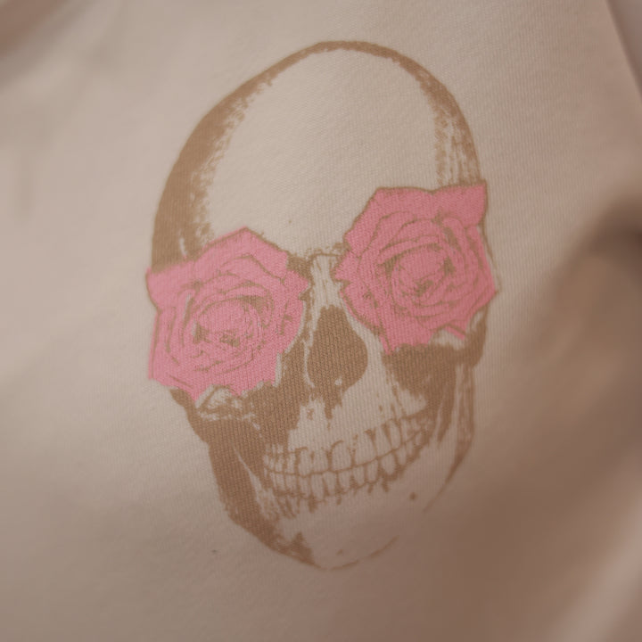 sweatshirt mit Totenkopf