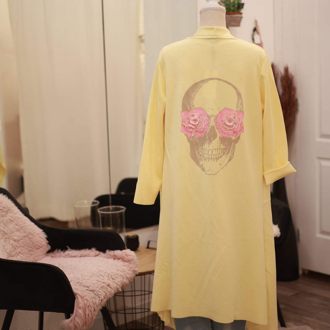 Longweste mit Totenkopf