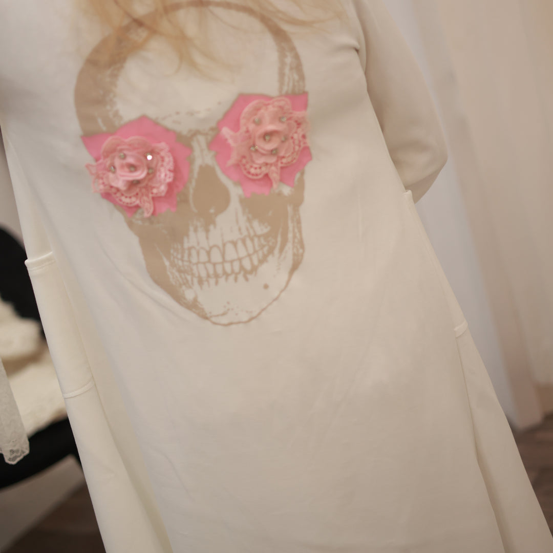 Longweste mit Totenkopf