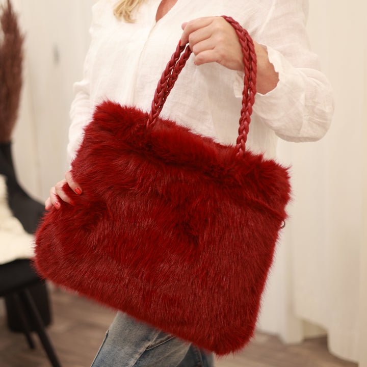 Kunstfelltasche