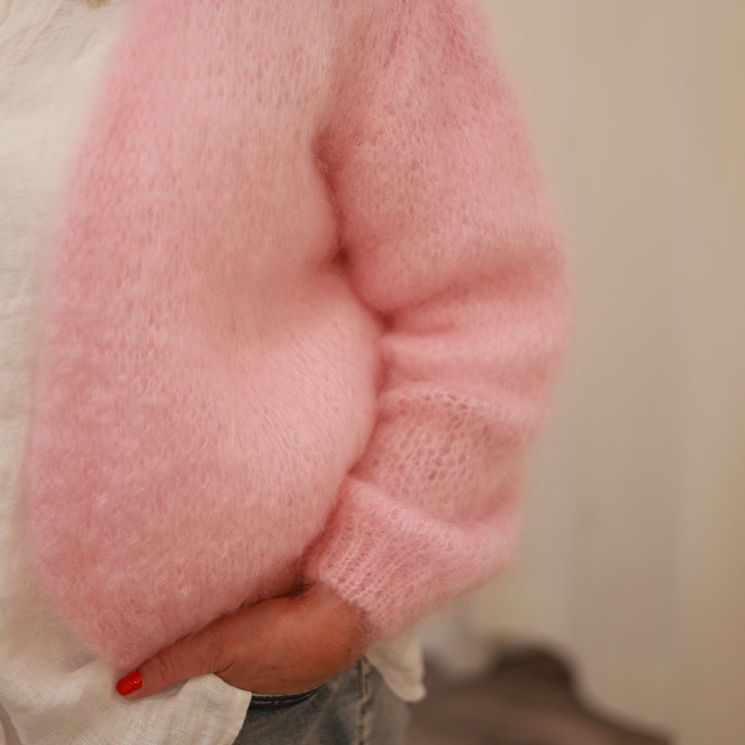 Kid-Mohair Jacke kurz