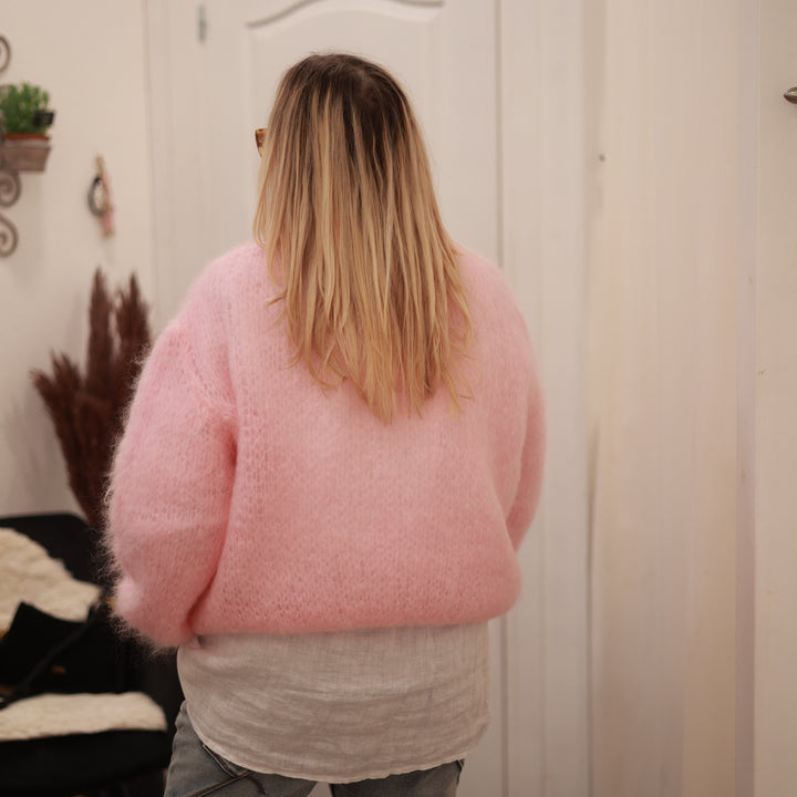 Kid-Mohair Jacke kurz
