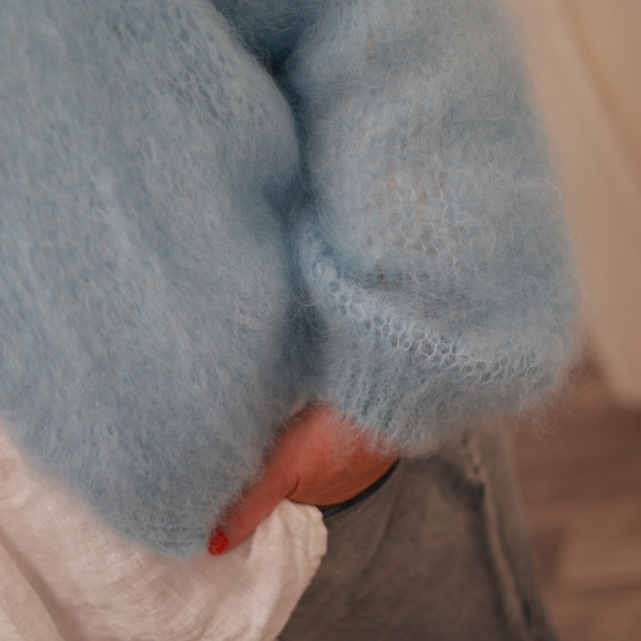 Kid-Mohair Jacke kurz
