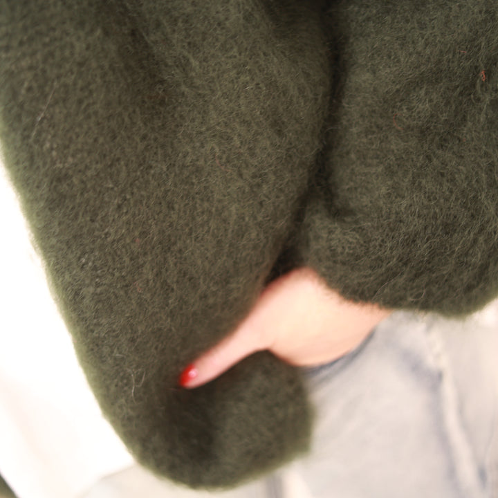 Kid Mohair Jacke lang