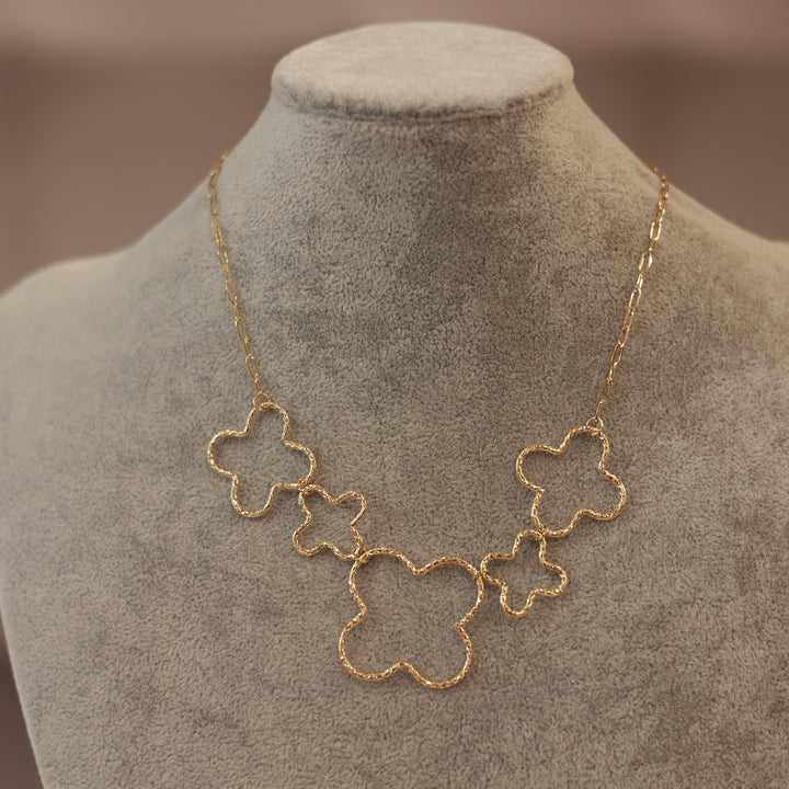 blumenkette goldkette halskette kette 