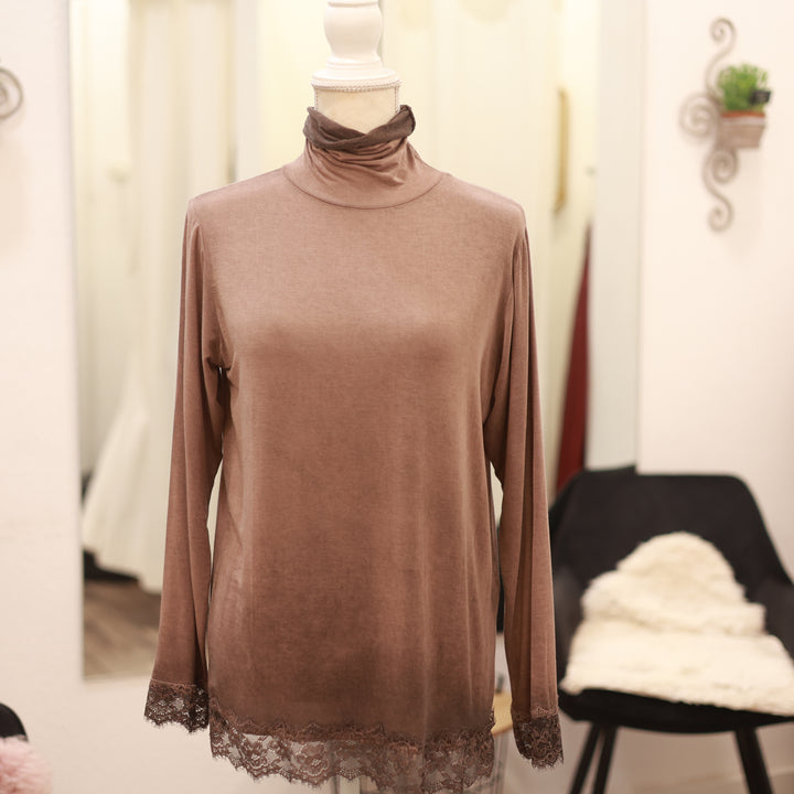 Shirt mit Spitze