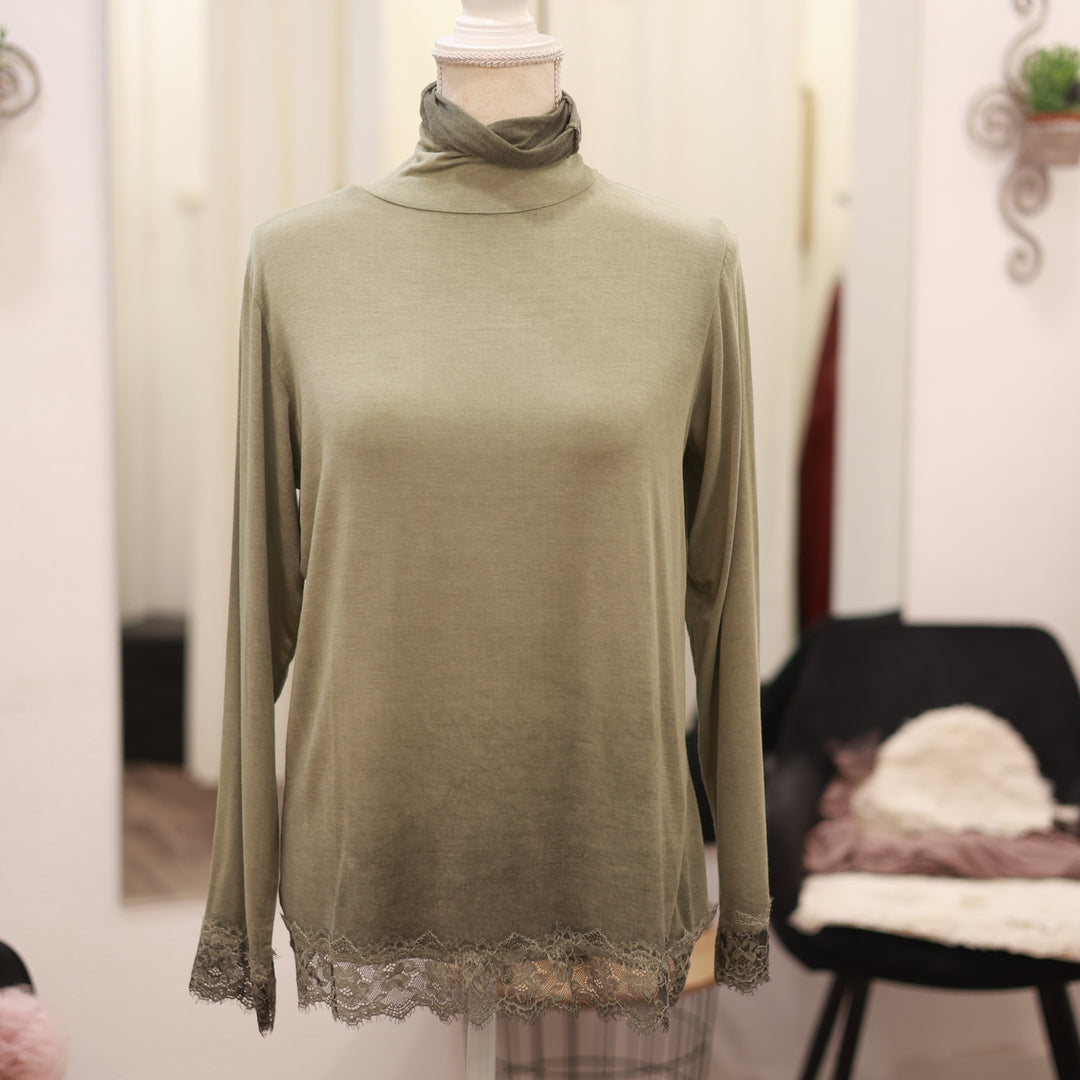 Shirt mit Spitze