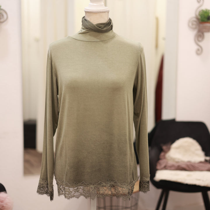 Shirt mit Spitze