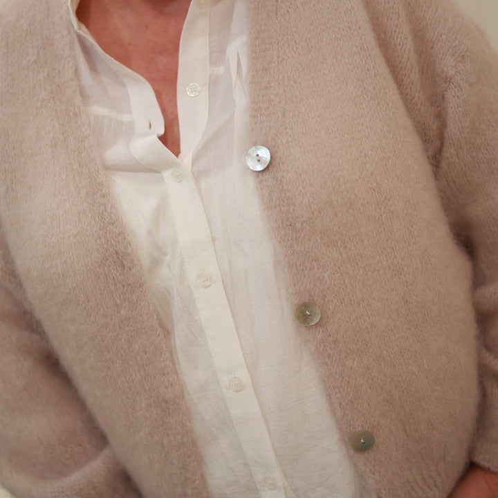 Kid-Mohair Weste