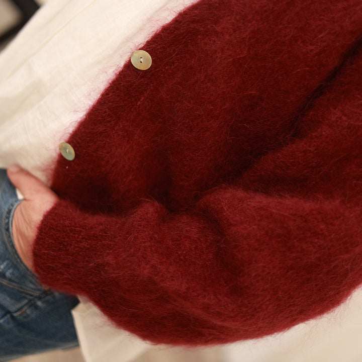 Kid-Mohair Weste