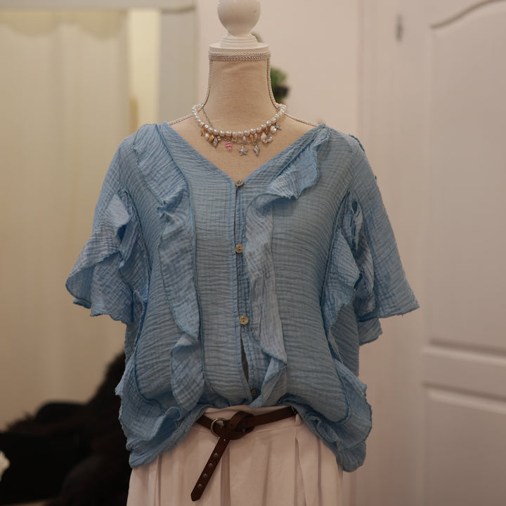 Rüschenbluse
