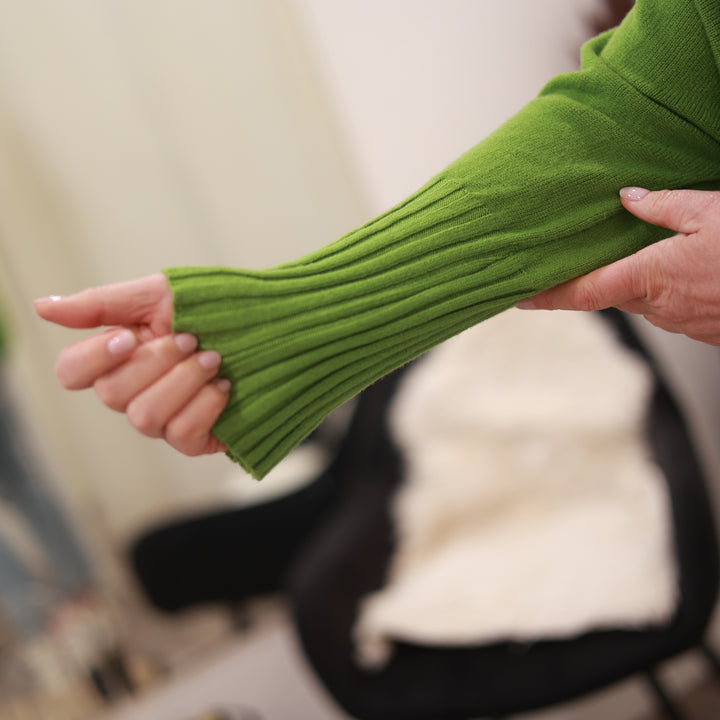 Pullover mit Stehkragen