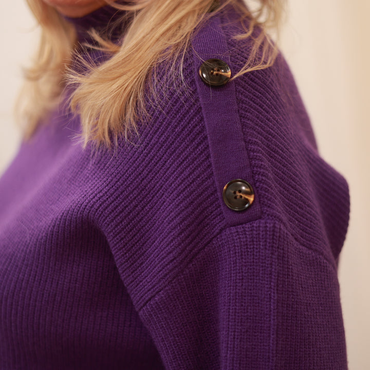 Pulli mit Stehkragen