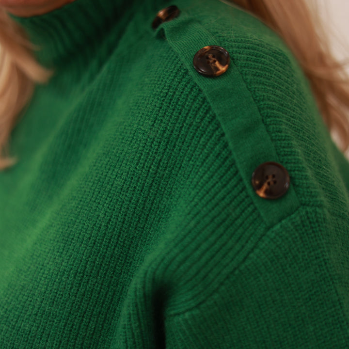 Pulli mit Stehkragen