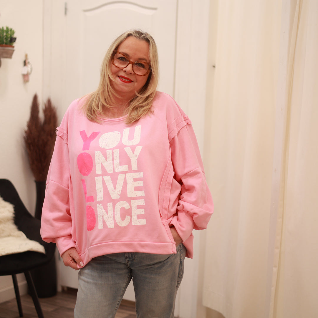 Sweatshirt mit Druck