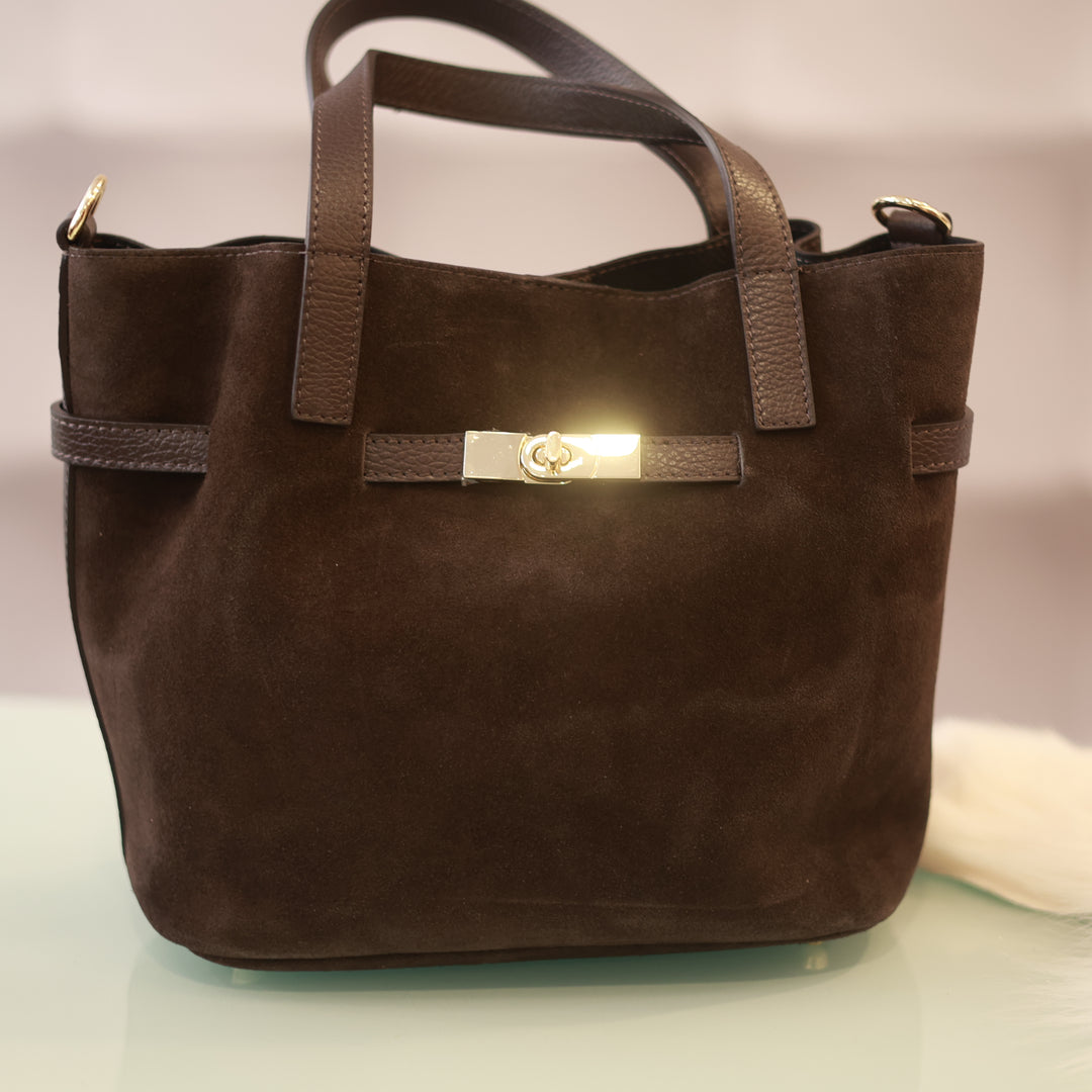 Wildleder Tasche
