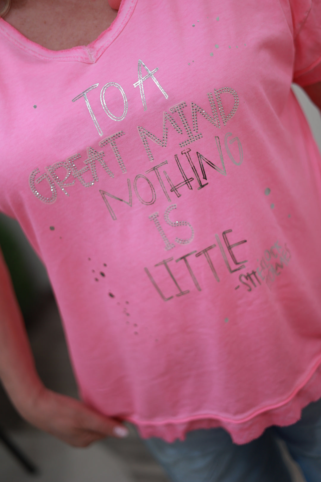 Shirt V-Auschnitt