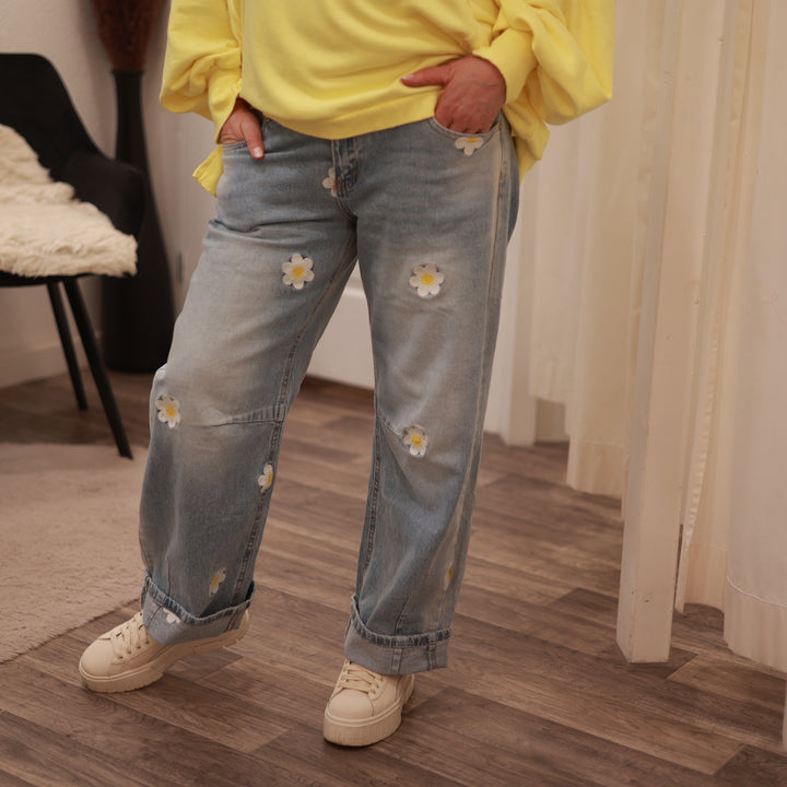 Blumen Jeans