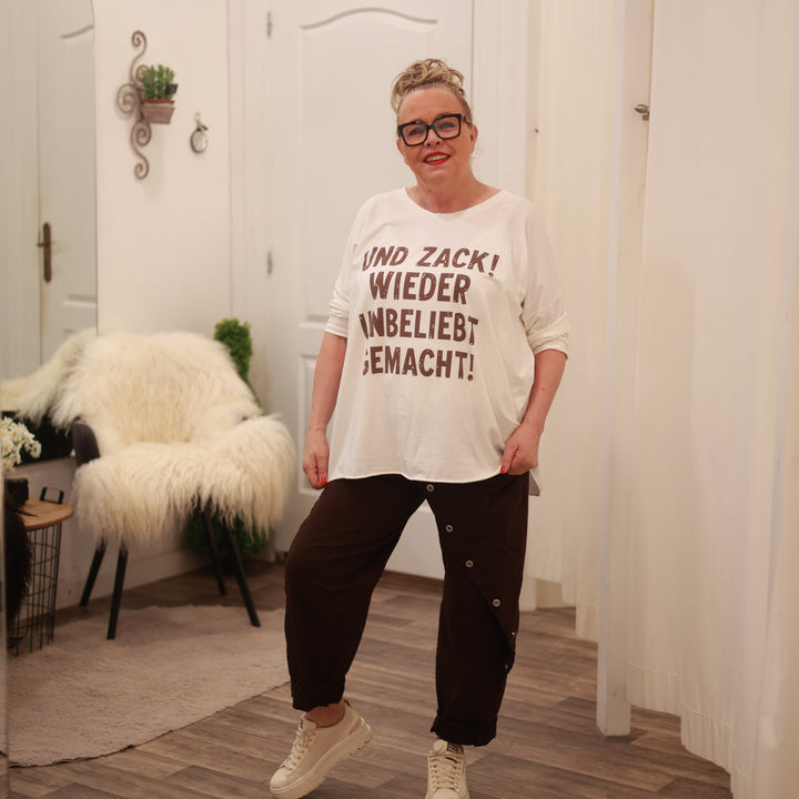 Sweatshirt mit Druck