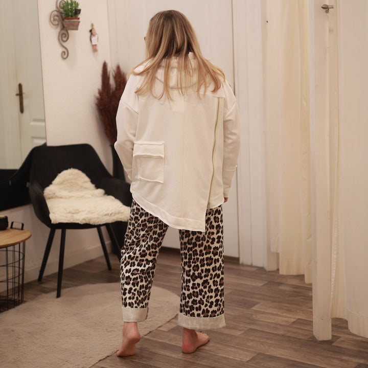 Sweatjacke mit Kaputze