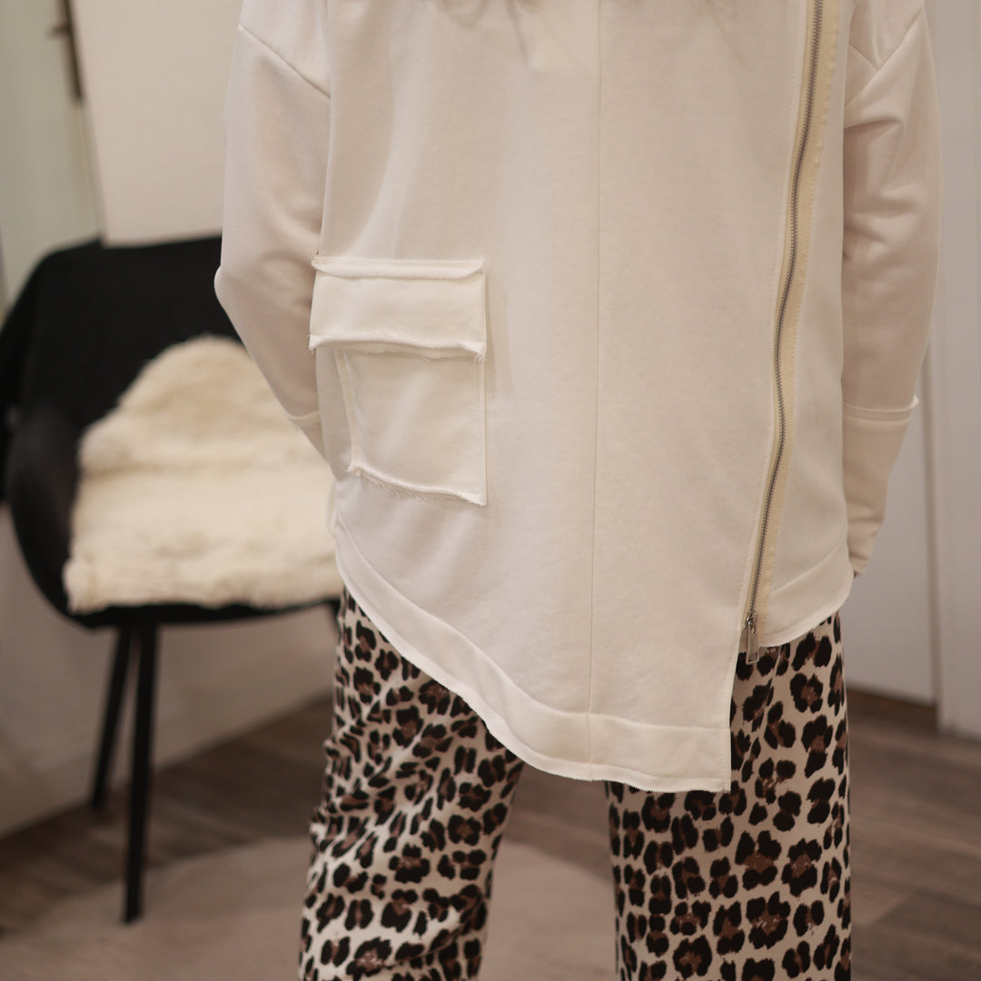 Sweatjacke mit Kaputze