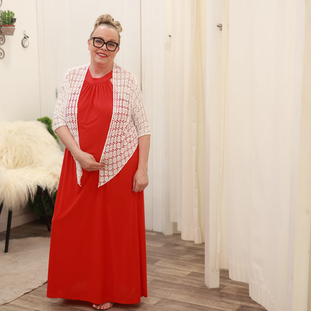 Neckholder-Kleid